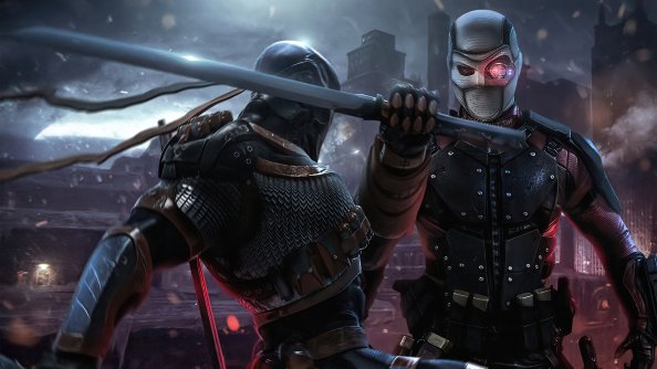 Deathstroke Vs Deadshot Fight 4k