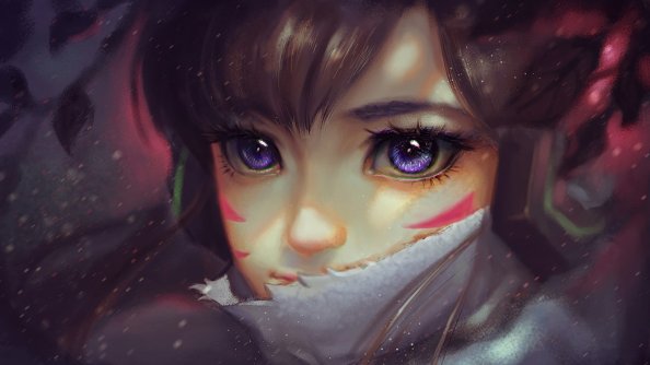 Dva Overwatch Art Hd