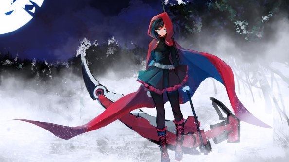 Ruby Rose In Rwby 8k
