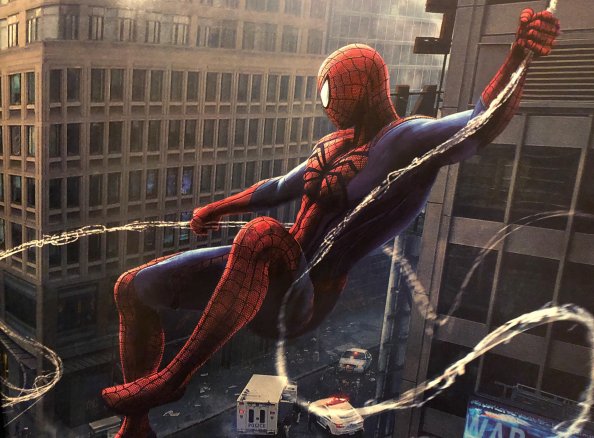 Spiderman Spider Web 4k