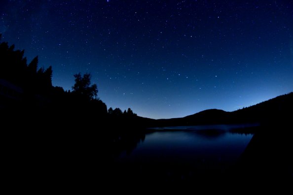 Dark Blue Evening