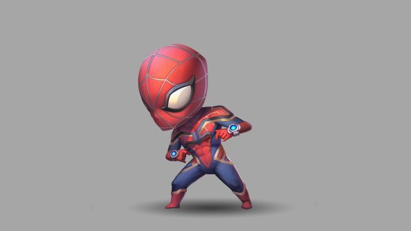 Spiderman Cute Art