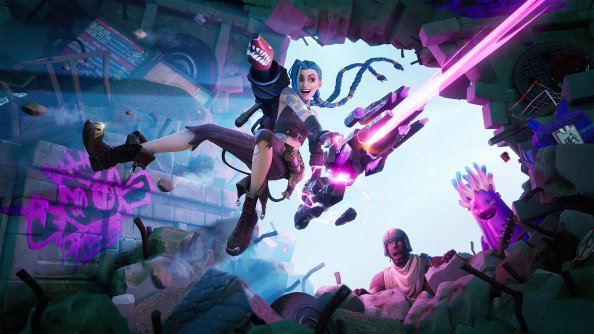 Fortnite Arcane Jinx Lol 4k