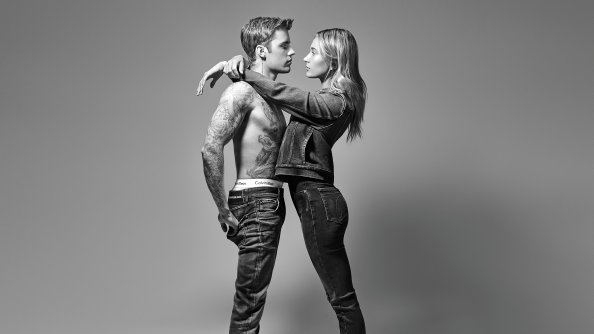 Hailey Bieber And Justin Bieber Calvin Klien