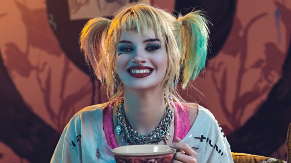 Harley Quinn Having Breakfast Cosplay 5k