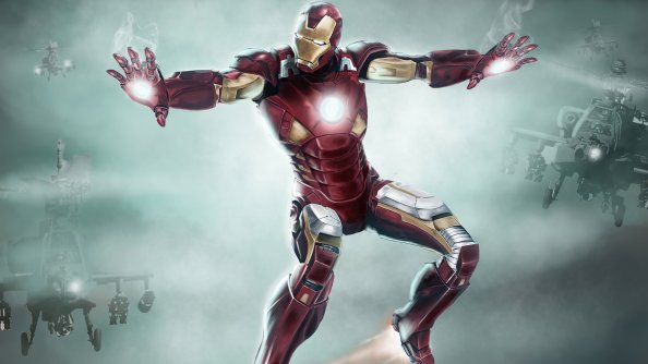 Iron Man Concept Art 5k