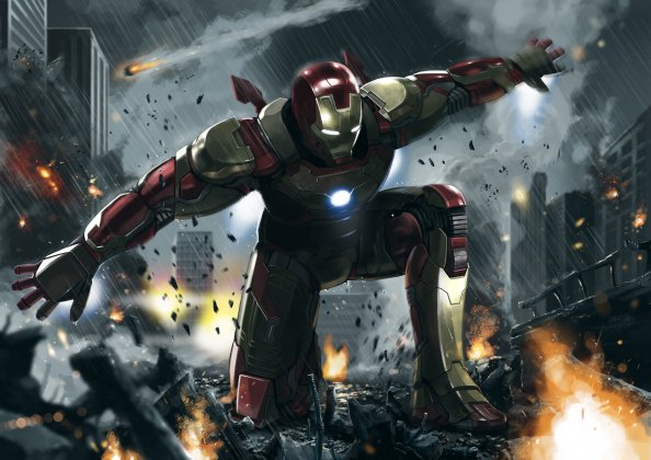 Iron Man 3 Art 4k