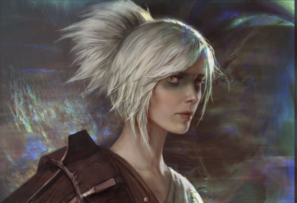 Riven League Of Legends Art