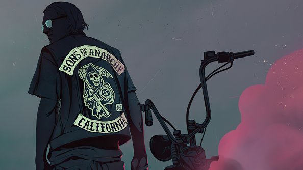 Sons Of Anarchy Poster Art 4k