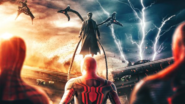 Spiderman Vs Doctor Octopus Poster