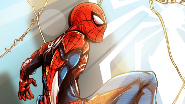 Spiderman Cover Art