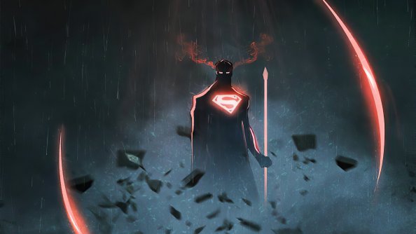 Superman 4k Minimalism