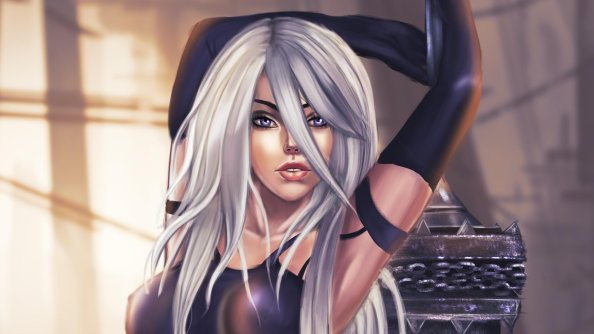 Nier Automata Fantasy Art