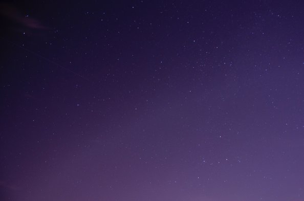 Starry Purple Sky 4k