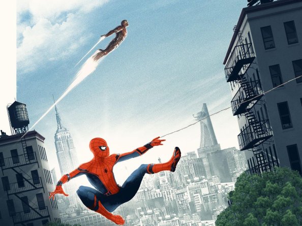 Spiderman Homecoming Artwork Poster