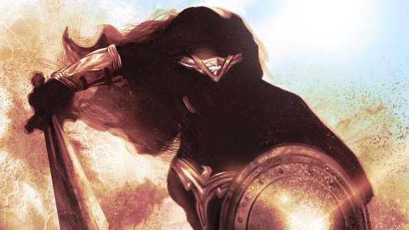 Wonder Woman Comic Art