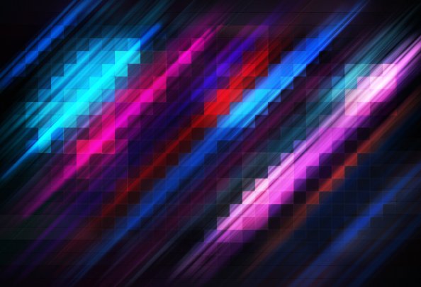 Grid Abstract Colorful 4k