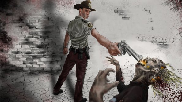 The Walking Dead 10k Artwork