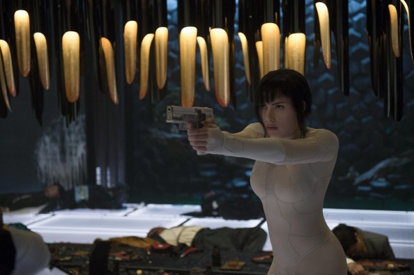 Scarlett Johansson Ghost In The Shell 2017 Movie
