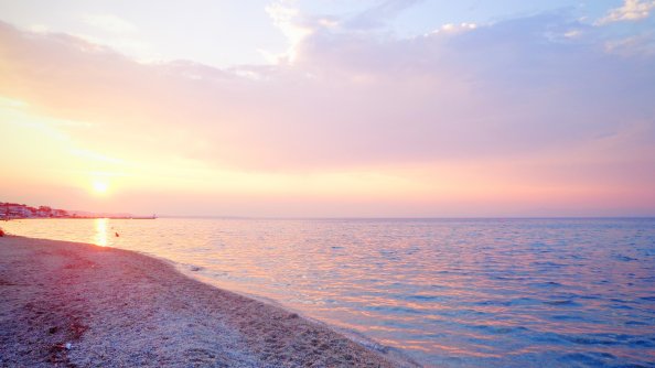 Greece Sea Beach Sunset