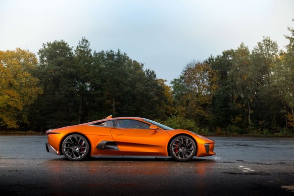 Jaguar C X75 007 Spectre Side View