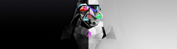 Stormtrooper And Darth Vader 4k Artwork