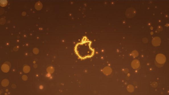 Apple Logo Lighten 4k