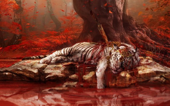 Dead Tiger In Far Cry 4