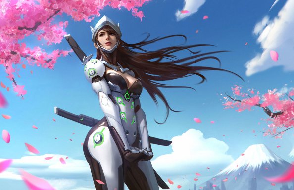Genji Overwatch Girl
