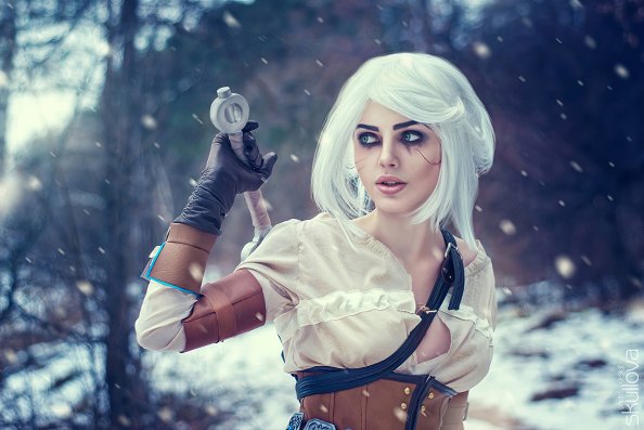 Ciri The Witcher 3 Wild Hunt Cosplay 4k