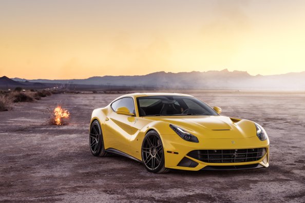 Ferrada Sema Yellow Ferrari F12 Front