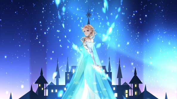 Princess Elsa 4k