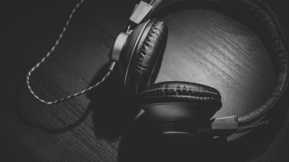 Headphones Monochrome