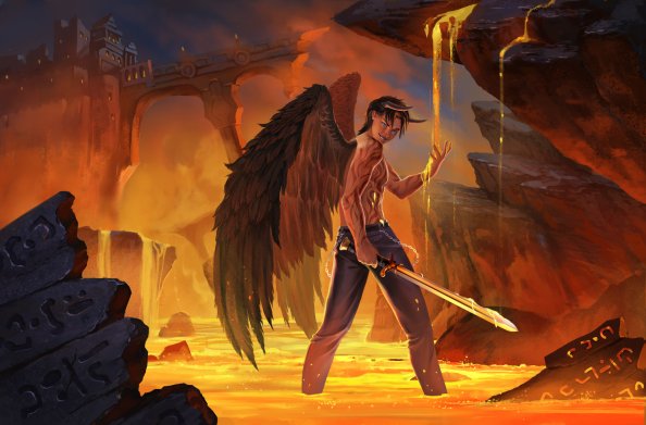 Devil With Wings Sword