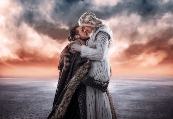 Jon Snow And Khalessi Love Cosplay 4k