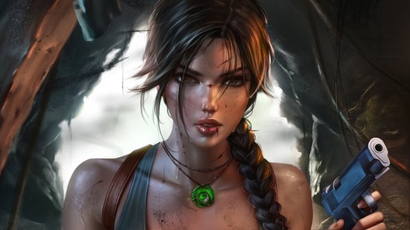 Lara Croft Tomb Raider Fantasy 4k