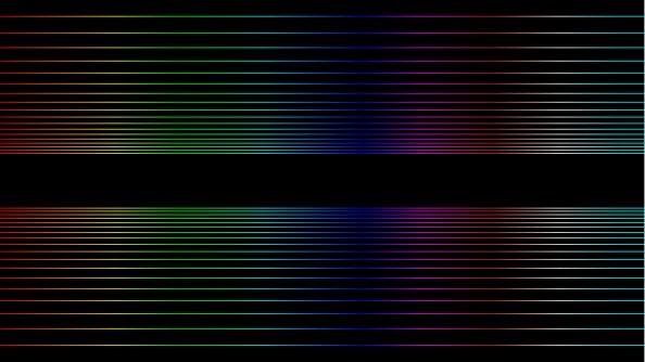 Retro Wave Gradient Lines 8k