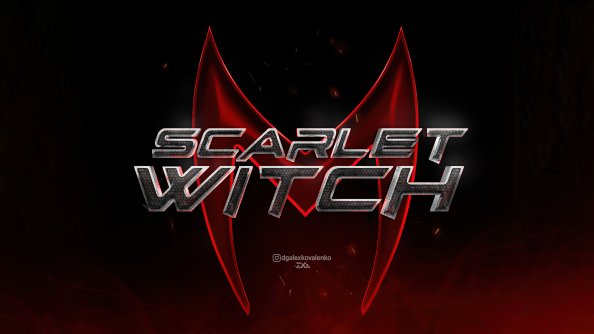Scarlet Witch Logo 5k