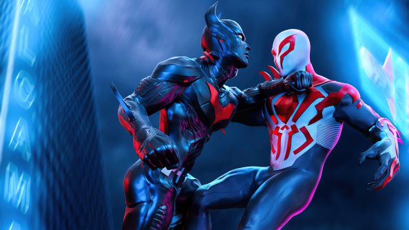 Spiderman 2077 Vs Batman Beyond 5k