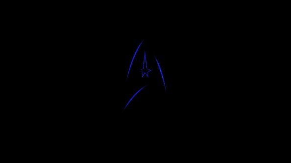 Star Trek Logo Minimal 5k