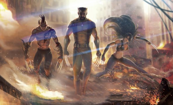 Wolverine And His Team