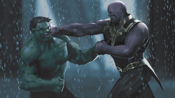 Hulk Vs Thanos