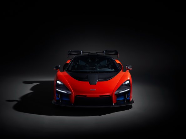 2018 McLaren Senna Front View