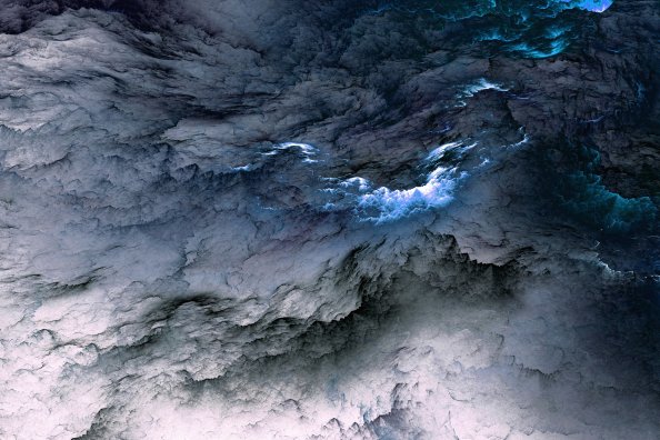 Blue White Clouds