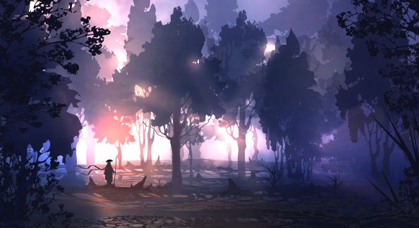 Remembering Digital Art Landscape 5k