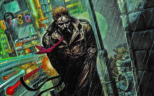 Constantine Hellblazer Comic Art