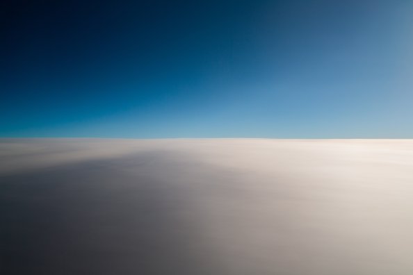 Blue Sky Plane Landscape