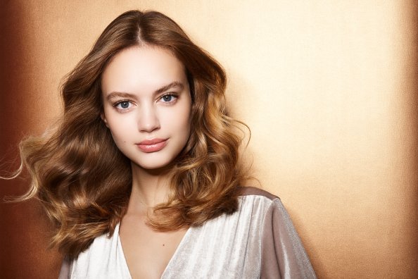 Blonde Hair Model Photoshoot