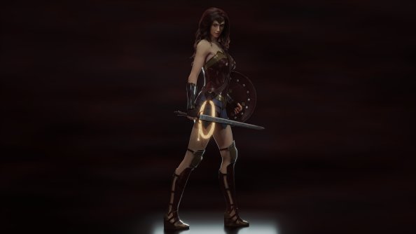 Wonder Woman Digital Art 5k