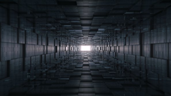 Abstract Dark Geometry 8k
